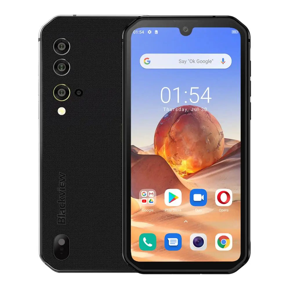 Blackview BV9900E 6GB 128GB IP68 Waterproof Smartphone 5.84'' Helio P90 Octa Core 48MP Android 10.0 Rugged Mobile Phone 4380mAh