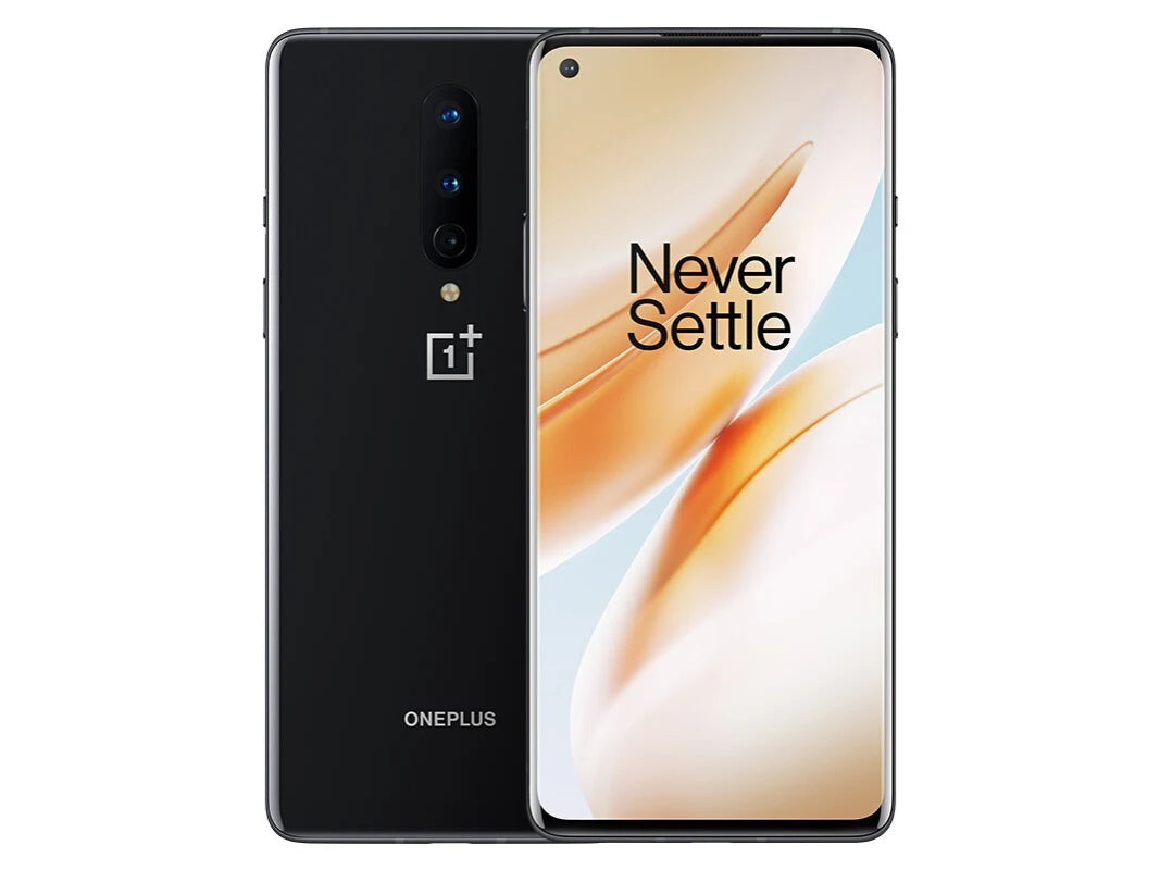 New Global ROM OnePlus 8 5G Mobile Phone 6.55" 90Hz Fluid AMOLED 12GB RAM 256GB ROM Snapdragon 865 Octa Core 30W QuackCharge