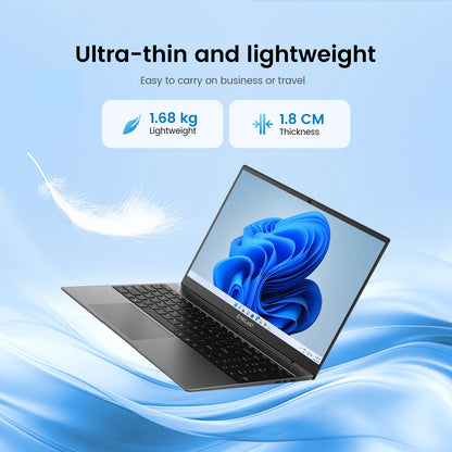 Teclast F16 Plus laptop, 15.6 inch, Windows 11 Pro, 8GB RAM 256GB SSD, for Celeron N4120 4 Core CPU, USB, mini-HDMI, full size keyboard