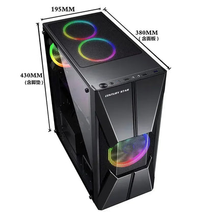 Core i3-1000F Desktop Computer Assembly Machine Home Office Business Computer Host Game PC with Graphics Card