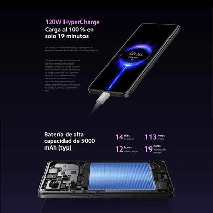 Xiaomi Redmi Note 13 Pro Plus 5G Global Version 256GB/512GB MediaTek Dimensity 7200-Ultra 6.67'' 3D-Curved 1.5K 120Hz Display ,120W HyperCharge 200MP Camera with OIS NFC