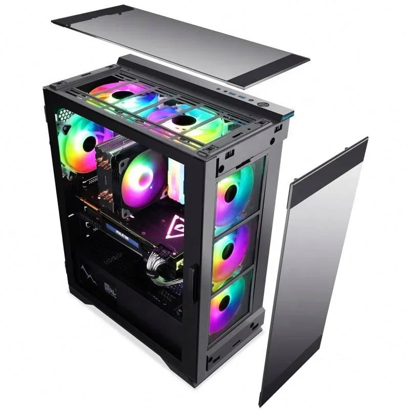 YYHC  I7 11700F I9 12900K RTX3080 RTX3090 High-End Desktop Computer High Configurations Full Set Computer